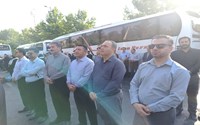 بدرقه کاروان تشییع آقای شهید ایران در شهرستان مهاباد