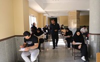 بازدید از روند برگزاری امتحانات پایان‌ترم دانشجویان دانشکده علوم پزشکی مهاباد